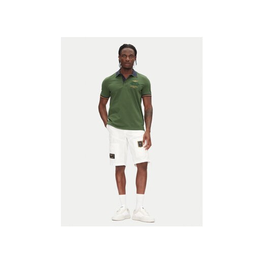 Aeronautica Militare Polo 251PO1859P191 Zielony Regular Fit Aeronautica Militare XL MODIVO