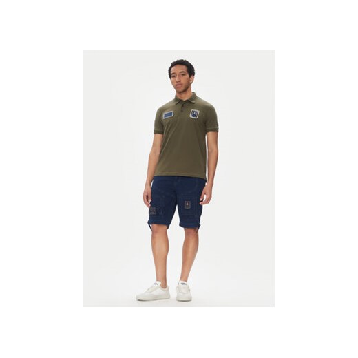 Aeronautica Militare Polo 251PO1851P344 Khaki Regular Fit Aeronautica Militare XXL MODIVO