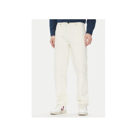 Lee Jeansy Oscar 112364188 Biały Tapered Fit ze sklepu MODIVO w kategorii Bluzki damskie - zdjęcie 180421810