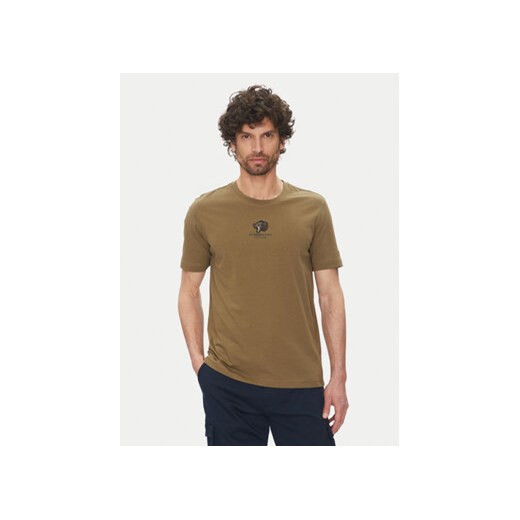 Aeronautica Militare T-Shirt 251TS2424J641 Khaki Regular Fit ze sklepu MODIVO w kategorii T-shirty męskie - zdjęcie 180421863