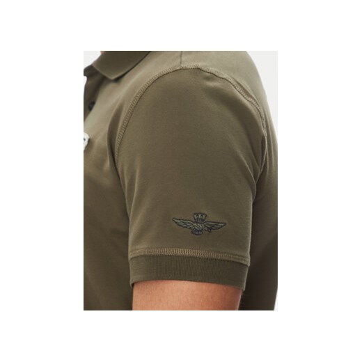 Aeronautica Militare Polo 251PO1851P344 Khaki Regular Fit Aeronautica Militare XXL MODIVO
