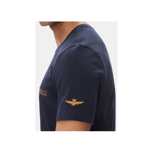 Aeronautica Militare T-Shirt 251TS2410J592 Granatowy Regular Fit Aeronautica Militare XXL MODIVO