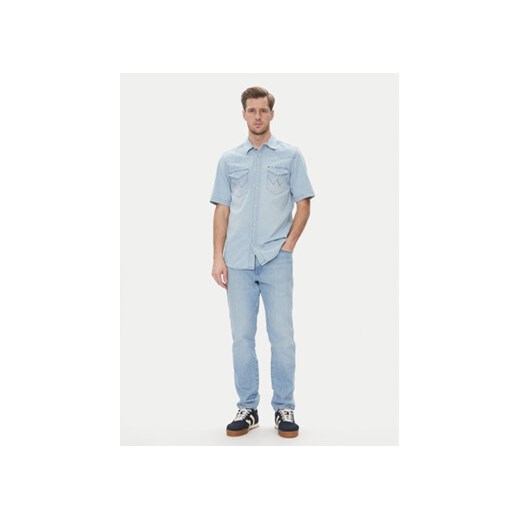 Wrangler Polo 112365466 Biały Regular Fit Wrangler S MODIVO