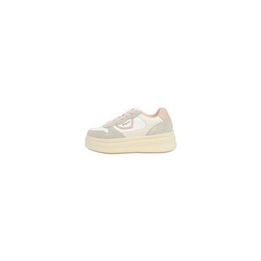 Blauer Sneakersy q-roa-34890 Beżowy ze sklepu MODIVO w kategorii Buty sportowe damskie - zdjęcie 180422981