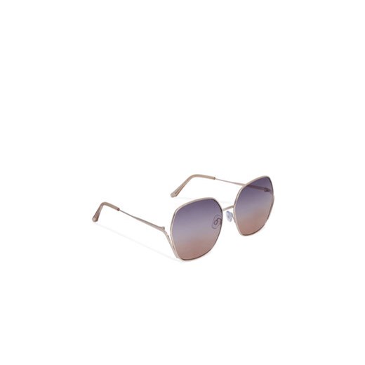 DeeZee Okulary przeciwsłoneczne BSMC046-1 Złoty one size MODIVO