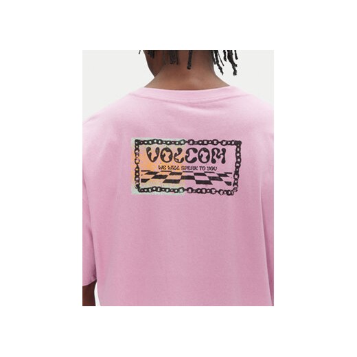 Volcom T-Shirt Filip Rygalski A4312506 Różowy Loose Fit Volcom S MODIVO