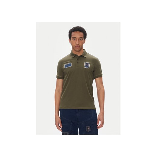 Aeronautica Militare Polo 251PO1851P344 Khaki Regular Fit Aeronautica Militare M MODIVO