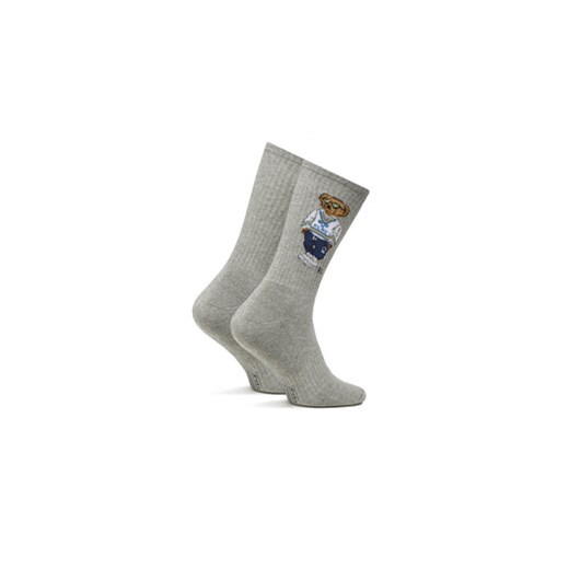 Polo Ralph Lauren Skarpety Wysokie Męskie 449973027001 Szary Polo Ralph Lauren 42_46 MODIVO