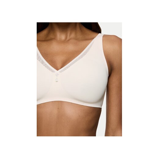 Triumph Biustonosz bezfiszbinowy True Shape Sensation 10218244 Écru Triumph 80D MODIVO