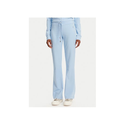 Juicy Couture Spodnie dresowe Apollo JCWBJ125311 Błękitny Flared Leg ze sklepu MODIVO w kategorii Spodnie damskie - zdjęcie 180424724
