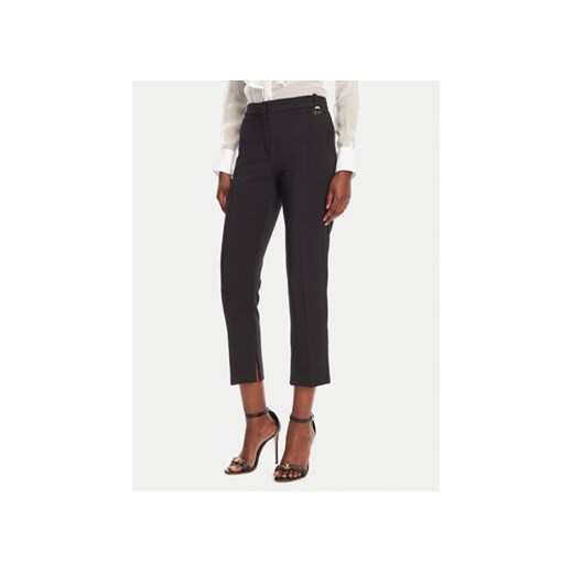 Elisabetta Franchi Chinosy PA-098-52E2-V320 Czarny Regular Fit ze sklepu MODIVO w kategorii Spodnie damskie - zdjęcie 180426242