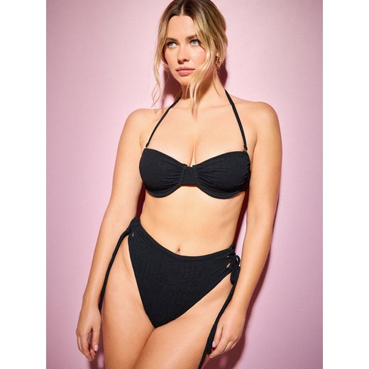 Mohito - Czarna góra od bikini - czarny ze sklepu Mohito w kategorii Stroje kąpielowe - zdjęcie 180427592
