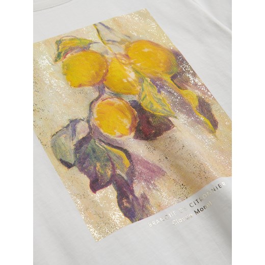 Bluzka damska Reserved z okrągłym dekoltem 