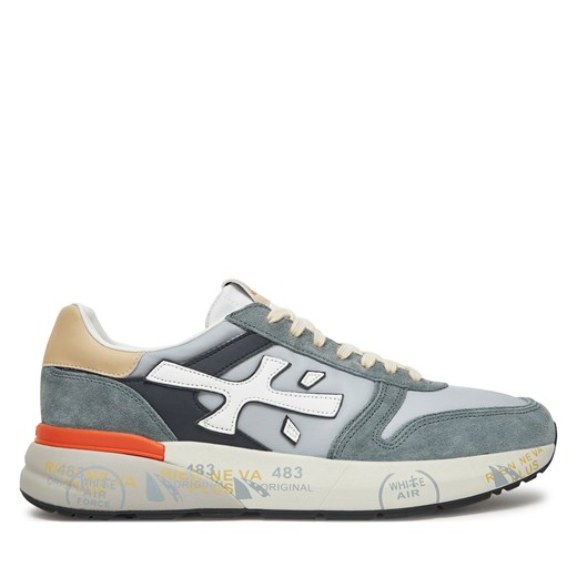 Sneakersy Premiata Mick Var 7245 Szary ze sklepu eobuwie.pl w kategorii Buty sportowe męskie - zdjęcie 180428762