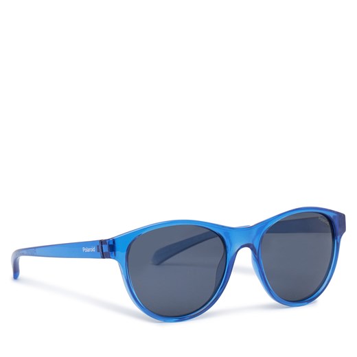 Okulary przeciwsłoneczne Polaroid PLD 8066/S 207820 Niebieski ze sklepu eobuwie.pl w kategorii Okulary przeciwsłoneczne dziecięce - zdjęcie 180428791