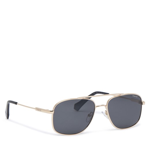 Okulary przeciwsłoneczne Polaroid PLD 6235/S/X 207848 Złoty ze sklepu eobuwie.pl w kategorii Okulary przeciwsłoneczne męskie - zdjęcie 180428824