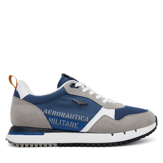 Sneakersy Aeronautica Militare 251SC283CT3544 Granatowy ze sklepu eobuwie.pl w kategorii Buty sportowe męskie - zdjęcie 180428833