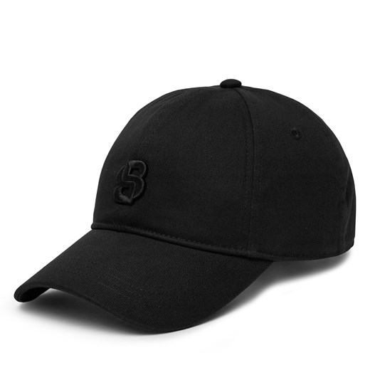 Czapka z daszkiem BOSS Ari-B 50533348 Czarny ze sklepu eobuwie.pl w kategorii Czapki z daszkiem damskie - zdjęcie 180428970