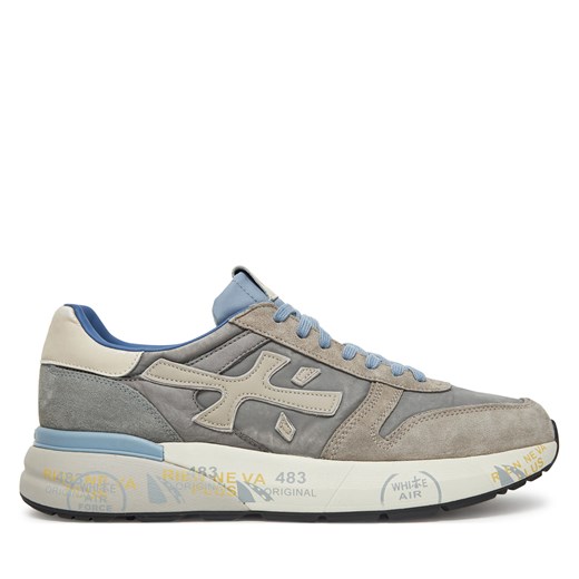 Sneakersy Premiata Mick Var 7247 Szary ze sklepu eobuwie.pl w kategorii Buty sportowe męskie - zdjęcie 180429004