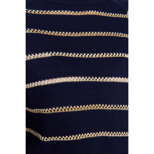 trendyol Sweter w kolorze granatowo-beżowym Trendyol M promocyjna cena Limango Polska
