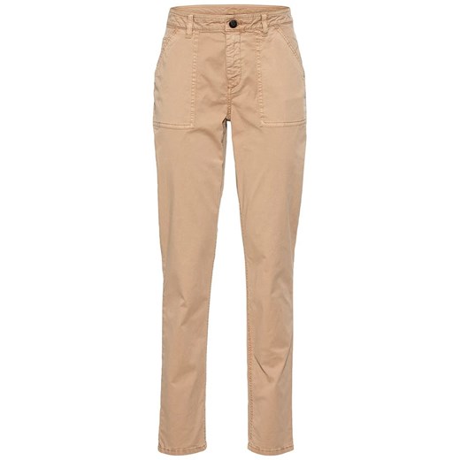 Camel Active Spodnie chino w kolorze beżowym ze sklepu Limango Polska w kategorii Spodnie damskie - zdjęcie 180431763