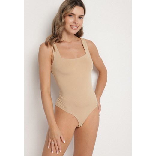 Beżowe Body Hyrmime S born2be.pl okazja