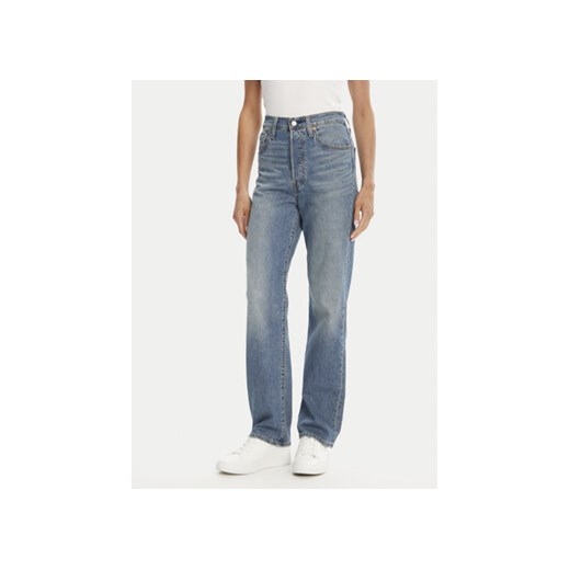 Levi's® Jeansy Ribcage 72693-0230 Niebieski Straight Fit ze sklepu MODIVO w kategorii Jeansy damskie - zdjęcie 180433513