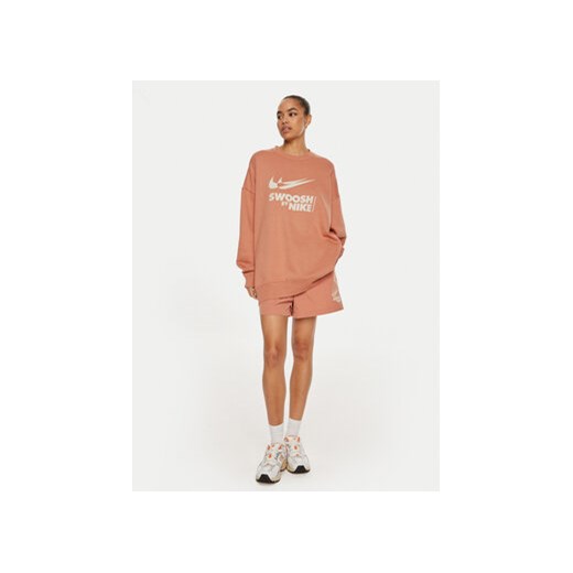 Nike Bluza FZ4631 Brązowy Regular Fit Nike L MODIVO