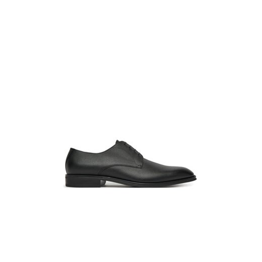 BOSS Półbuty 50542414 001 Czarny ze sklepu MODIVO w kategorii Buty eleganckie męskie - zdjęcie 180435343