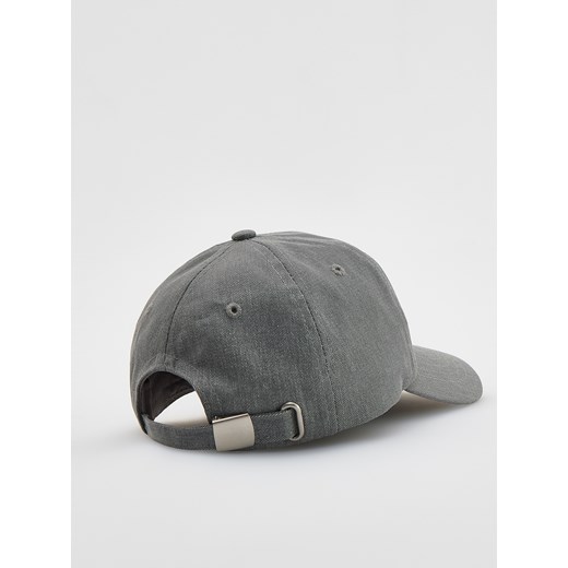 Reserved - Bawełniana czapka z daszkiem - jasnoszary Reserved 5-9 lat Reserved