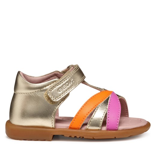 Sandały Geox B Verred B5521A 044BC C2010 M Złoty Geox 22 promocja eobuwie.pl