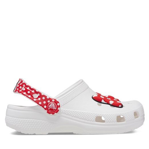 Klapki Crocs Classic Disney Minnie Mouse Clog T208710 Biały Crocs 20 wyprzedaż eobuwie.pl