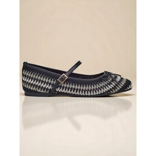 Royalfashion Damskie baleriny plecione z paseczkiem Vanot ze sklepu royalfashion.pl w kategorii Balerinki - zdjęcie 180439754