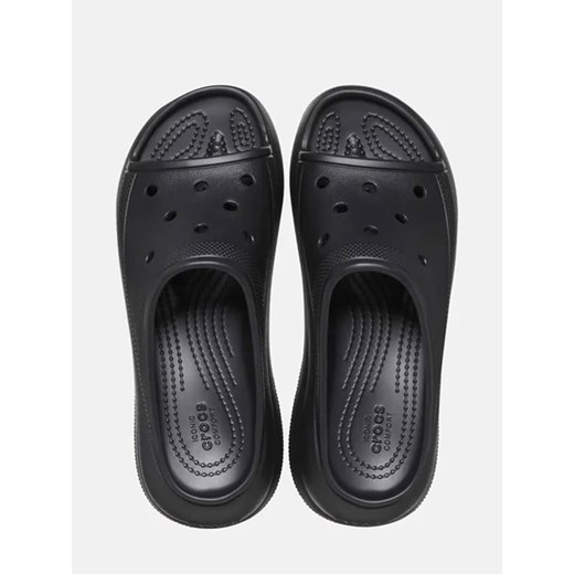 Crocs Klapki "Crush" w kolorze czarnym Crocs 38/39 Limango Polska okazja