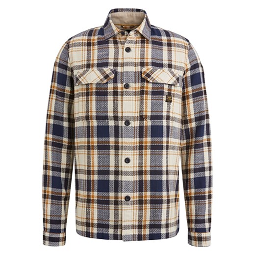 PME Legend Koszula - Regular fit - w kolorze granatowo-beżowym ze sklepu Limango Polska w kategorii Koszule męskie - zdjęcie 180440094