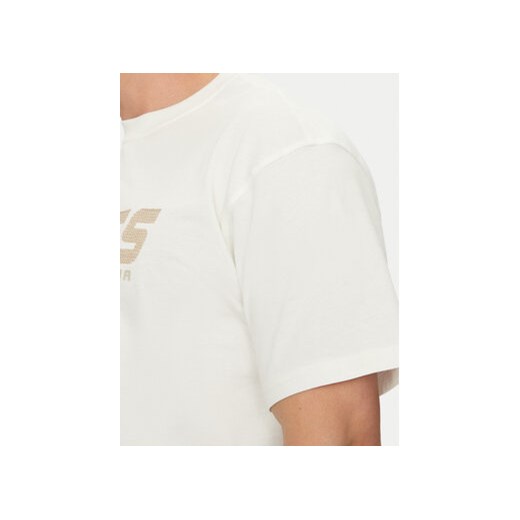 T-shirt męski Guess biały z napisami 