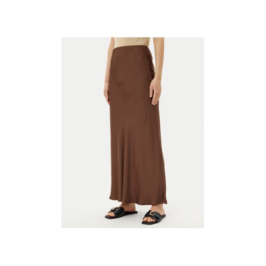 ViCOLO Spódnica maxi TD0472 Brązowy Slim Fit ze sklepu MODIVO w kategorii Spódnice - zdjęcie 180440870