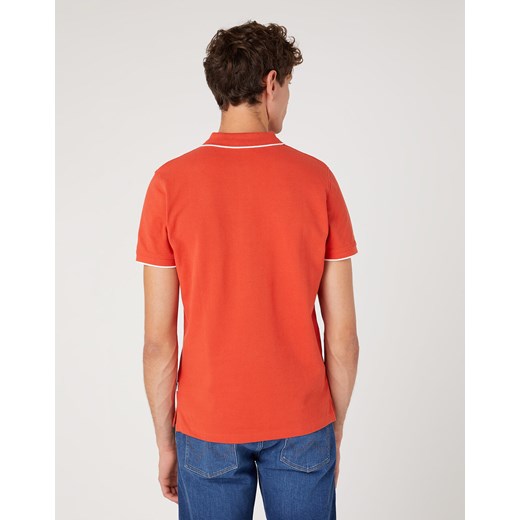 WRANGLER POLO SHIRT MĘSKA KOSZULKA POLO POLÓWKA PAPRIKA W7BHK4R41 112330857 Wrangler XL YouNeedit.pl