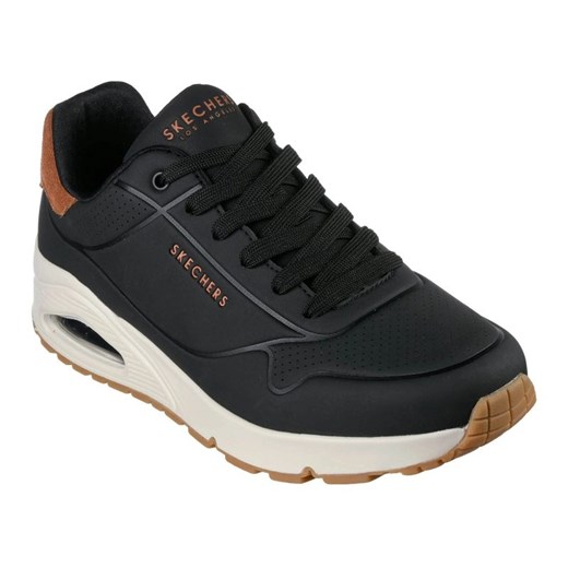 Buty Skechers Uno Suited On Air 183004-BLK czarne ze sklepu ButyModne.pl w kategorii Buty sportowe męskie - zdjęcie 180442510