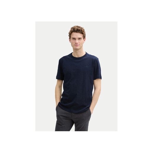 Tom Tailor T-Shirt 1045627 Granatowy Regular Fit ze sklepu MODIVO w kategorii T-shirty męskie - zdjęcie 180443282