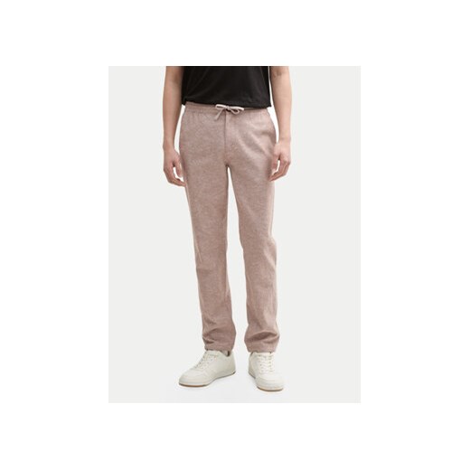 Tom Tailor Spodnie materiałowe 1044716 Beżowy Regular Fit ze sklepu MODIVO w kategorii Spodnie męskie - zdjęcie 180444070