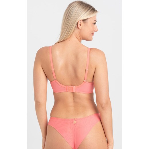 Biustonosz miękki soft koralowy Perla A142, Kolor koralowy, Rozmiar 70E, Samanta ze sklepu Intymna w kategorii Biustonosze - zdjęcie 180445351