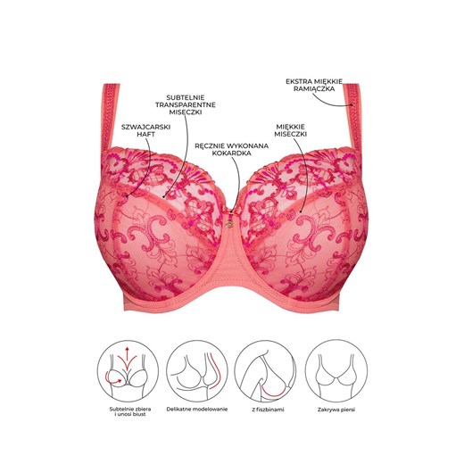 Biustonosz Samanta elegancki 