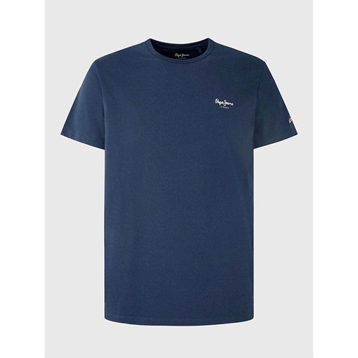 Pepe Jeans Koszulka w kolorze granatowym ze sklepu Limango Polska w kategorii T-shirty męskie - zdjęcie 180445482