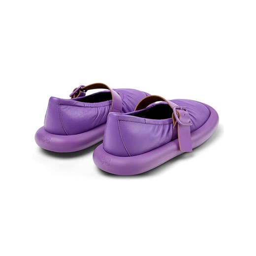 Balerinki Camper fioletowe bez zapięcia casual 