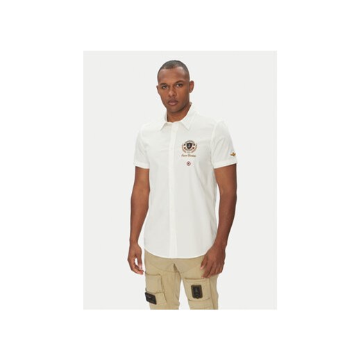 Aeronautica Militare Koszula 251CA1285CT3288 Biały Regular Fit ze sklepu MODIVO w kategorii Koszule męskie - zdjęcie 180446070