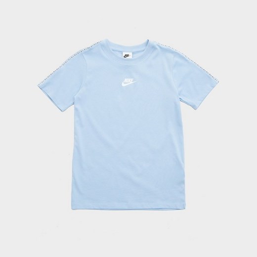 NIKE T-SHIRT TAPE TEE BLU ze sklepu JD Sports  w kategorii T-shirty chłopięce - zdjęcie 180447102