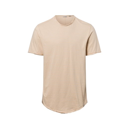 Only&Sons Koszulka męska - Onsbenne Mężczyźni Bawełna beżowy w paski ze sklepu vangraaf w kategorii T-shirty męskie - zdjęcie 180447324