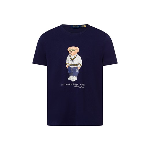 Polo Ralph Lauren Koszulka męska Mężczyźni Bawełna granatowy nadruk ze sklepu vangraaf w kategorii T-shirty męskie - zdjęcie 180447342