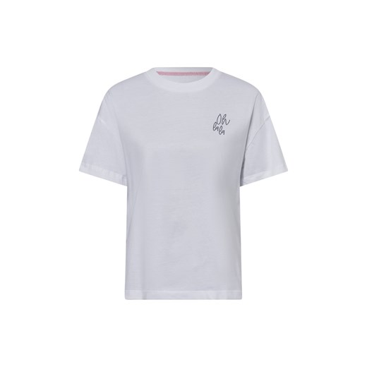 Marie Lund Koszulka damska Kobiety Bawełna biały jednolity ze sklepu vangraaf w kategorii Bluzki damskie - zdjęcie 180447431